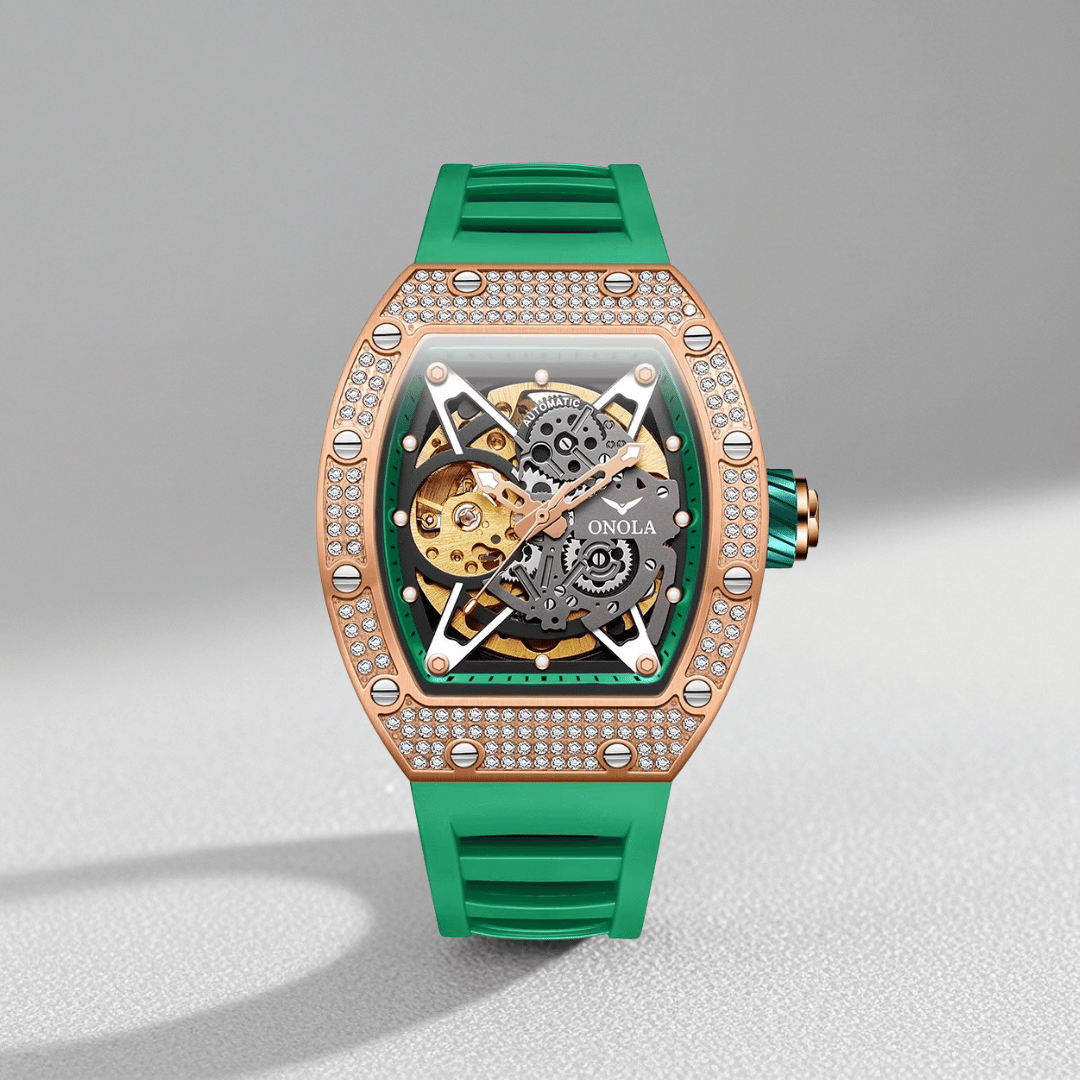 Valentino Crystal Rose Gold Emerald