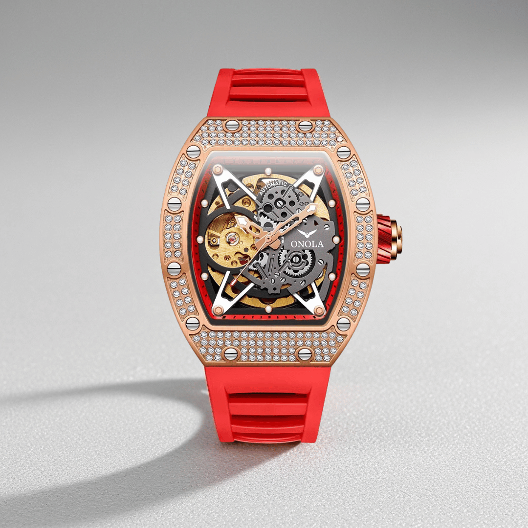 Valentino Crystal Rose Gold Scarlet