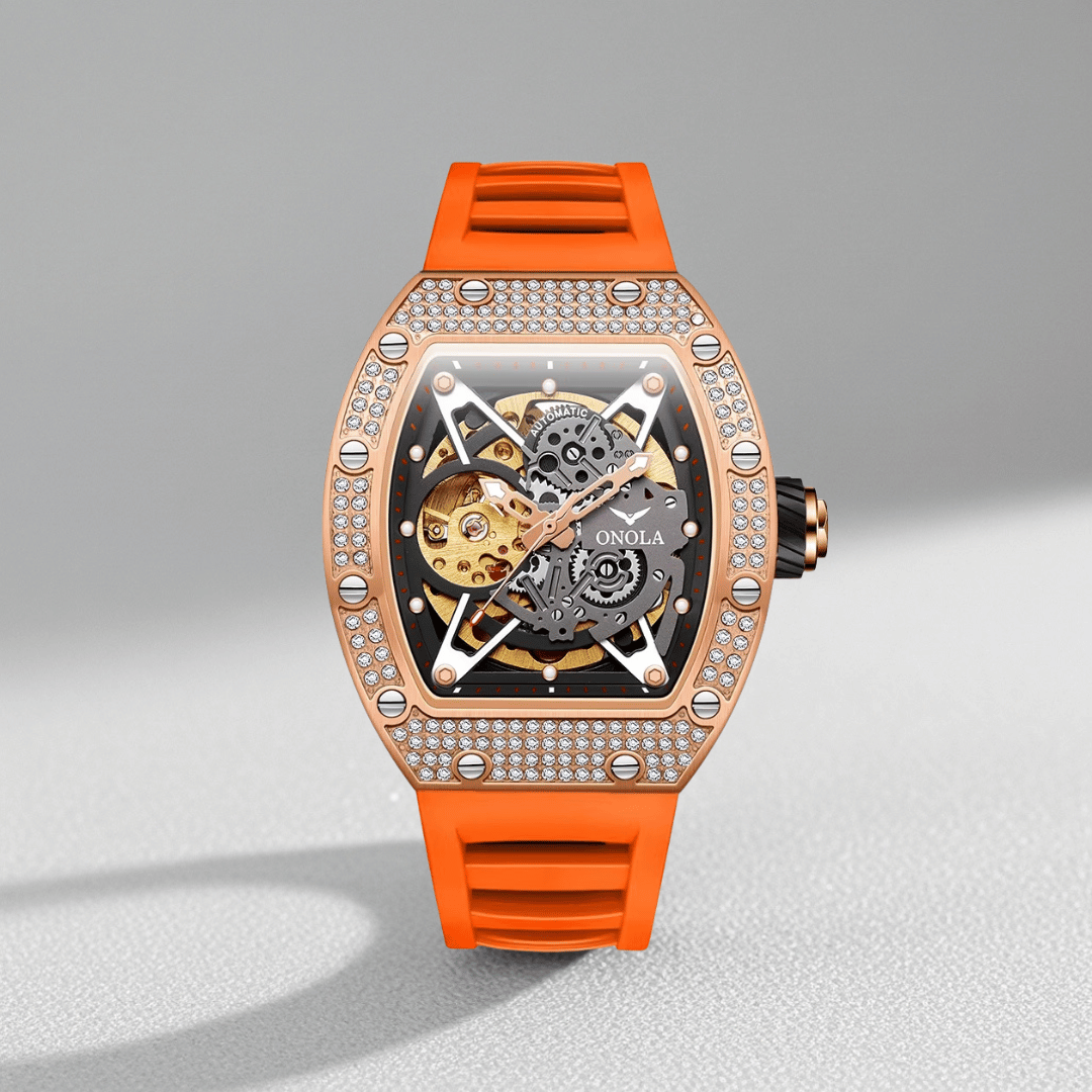 Valentino Crystal Rose Gold Solar Edge