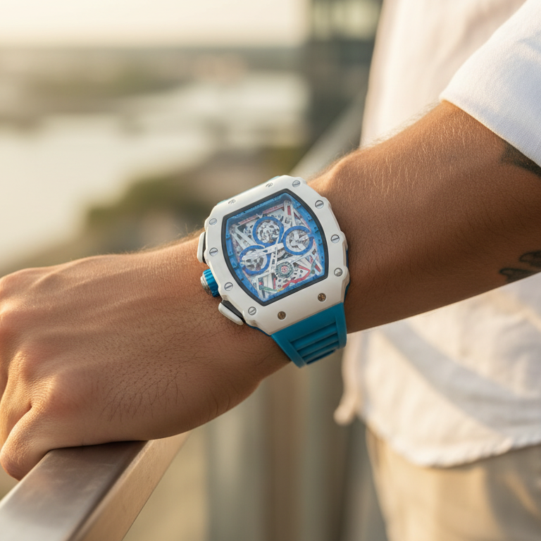 Ibiza  WhiteWave Blue