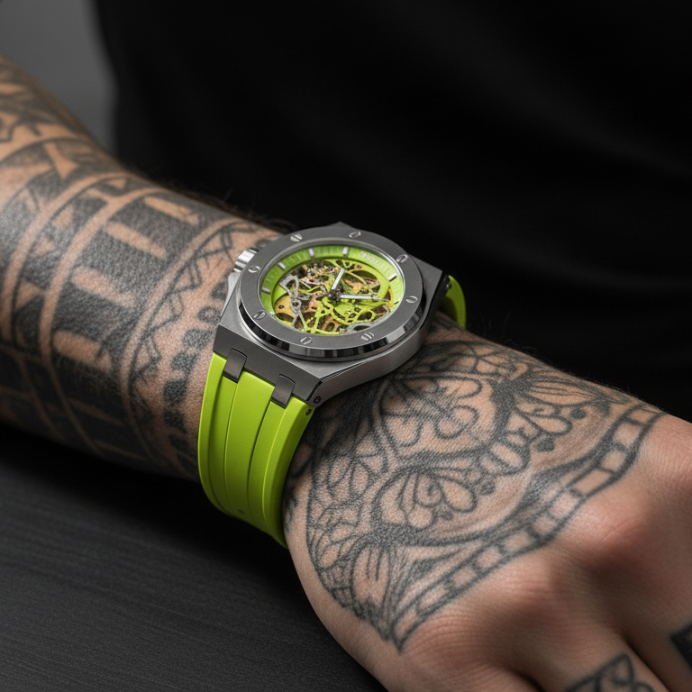 Mansory Royale Silver Greenstone