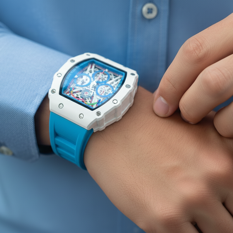 Ibiza  WhiteWave Blue