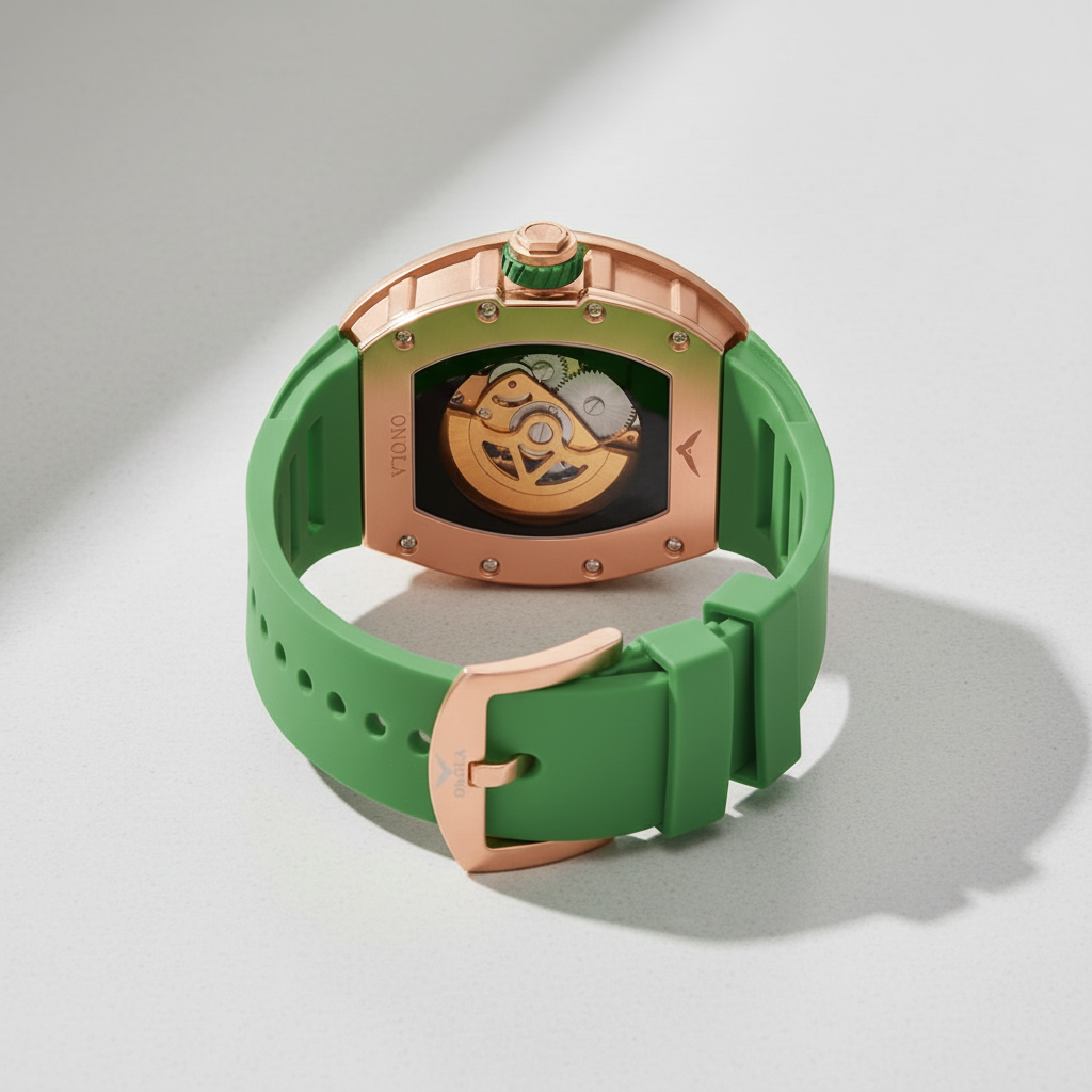 Valentino Crystal Rose Gold Emerald