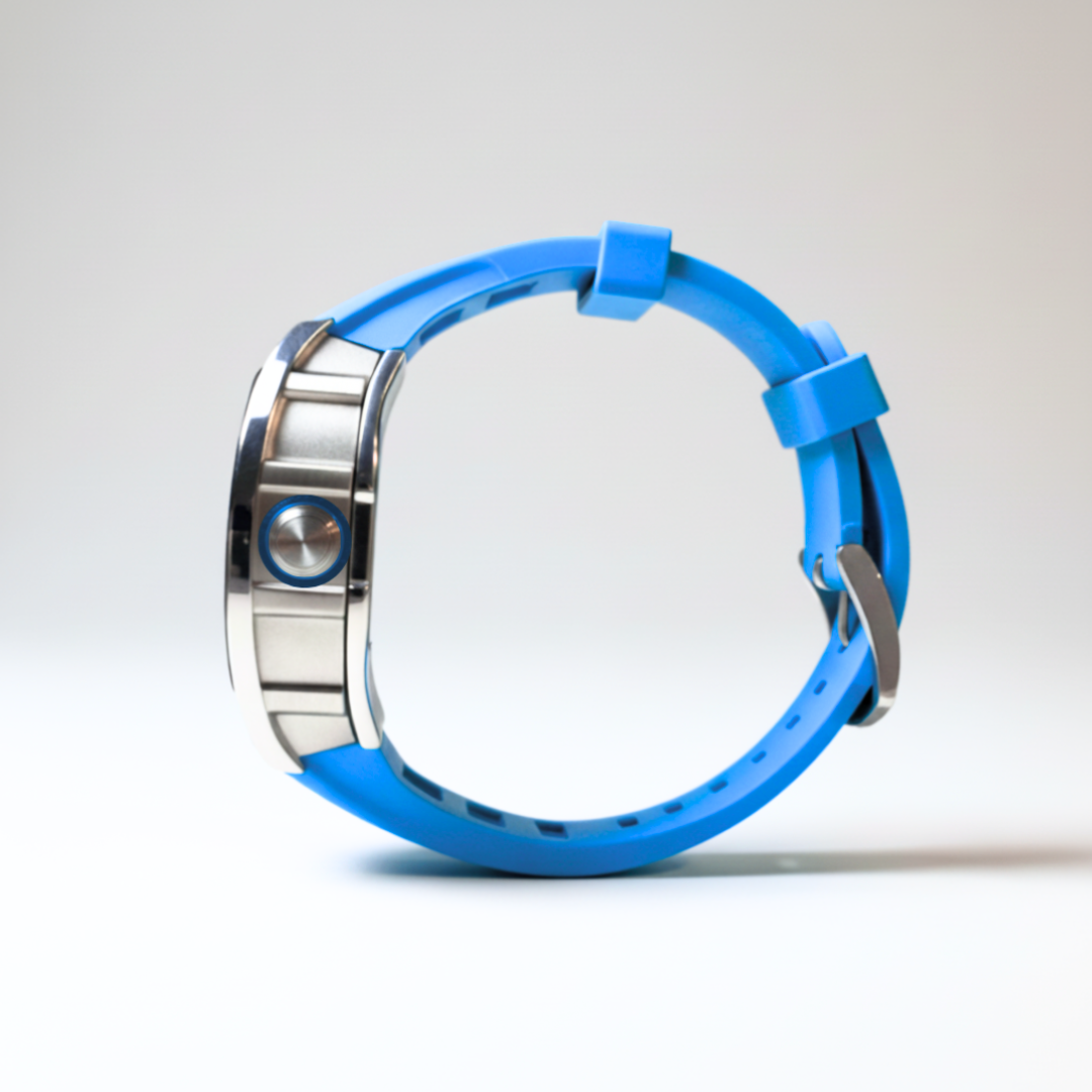 Valentino Crystal Silver Blue Phantom