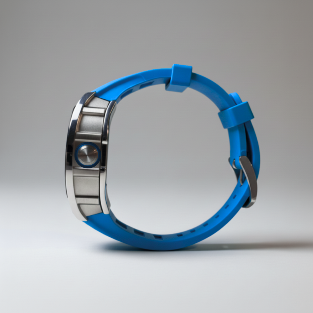 Valentino Crystal Silver Blue Phantom